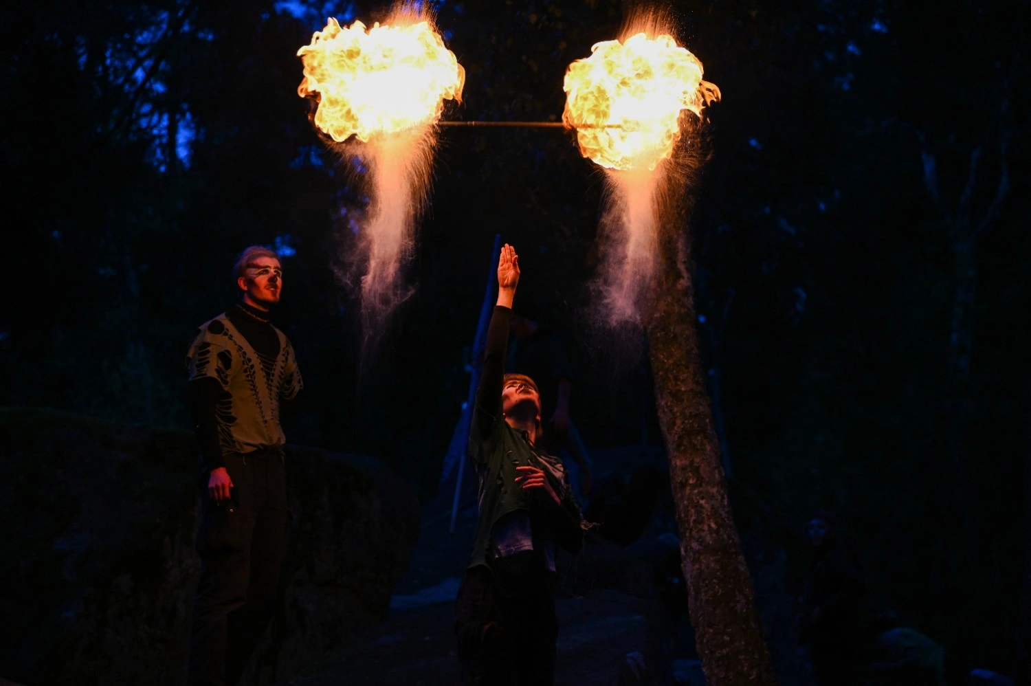 Elin gör en burnoff